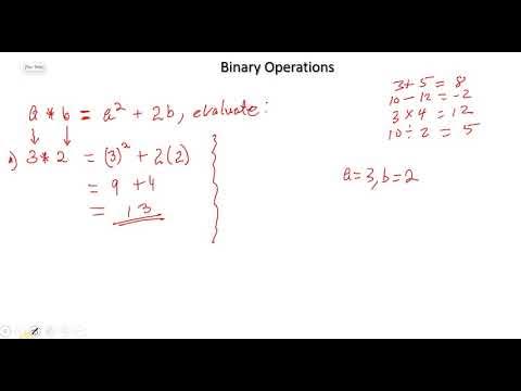 CXC Algebra | Binary Operations | Live Session with Students - YouTube