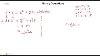 CXC Algebra | Binary Operations | Live Session with Students