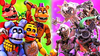 [SFM FNaF] Security Breach Ruin vs Rockstar