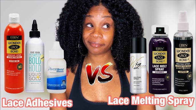 Ebin Lace Spray Melt Review  Are they the same product?🕵🏾‍♀️ 