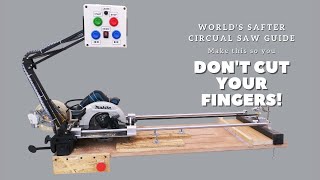 Worlds Best Circual Saw Guide Cutting Wood by Pressing One Button by Red Tie Projects 4,797 views 1 year ago 22 minutes