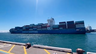 Cosco Shipping Fremantle Port Perth Western Australia Oct 2025