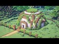 【マインクラフト】オシャレなドーム型植物園の作り方【Minecraft】How to Build a Botanical Garden / Green House【マイクラ建築】