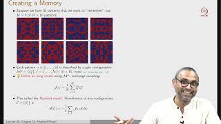 Lec 48 Special Topics-2: Associative Memories -Hopfield Model