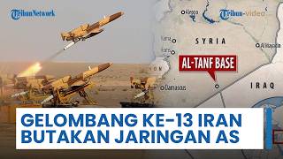 Gelombang Ke-13 Operasi Nasr 2: Iran Hantam Jantung Komando & Butakan AS di Suriah, Kuwait, dan Oman