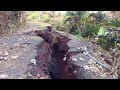 May 18, 2018 Nohea progression in Leilani Estates during the Kilauea eruption