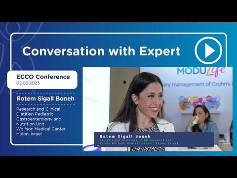 ECCO Congress 2023 - Interview with CDED Expert Rotem Sigall Boneh