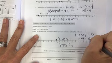 Grade 7 module 2 lesson 6 classwork