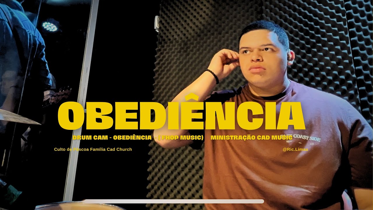 OBEDIÊNCIA (Fhop Music) | DRUM CAM
