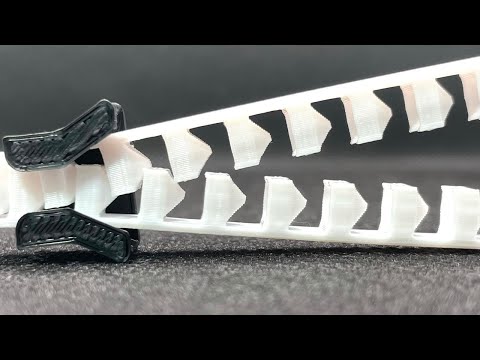 3Dプリンター製のジッパーが使えるか検証
