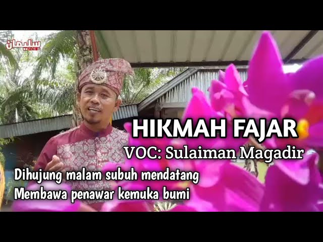 HIKMAH FAJAR | ORKES GAMBUS SINAR MURNI | SULAIMAN MAGADIR COVER class=