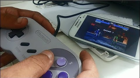 Super Nintendo no Android com Controle Original (Arduino + Bluetooth)