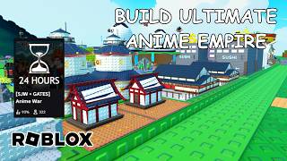 Build Ultimate Anime EMPIRE In Anime War Roblox screenshot 2