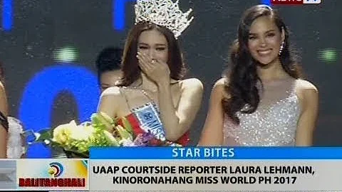 BT: UAAP courtside reporter Laura Lehmann, kinoron...
