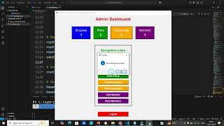 Gym Management System using Python Tkinter