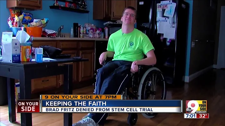 Brad Fritz turned down from stem cell search trial...