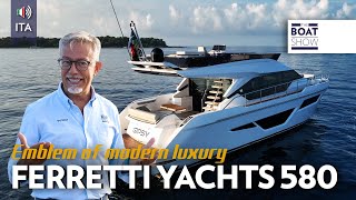 [ITA] FERRETTI YACHTS 580 - Yacht Tour e Prova - The Boat Show