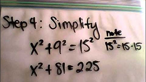 Pythagorean Theorem Pre-Algebra