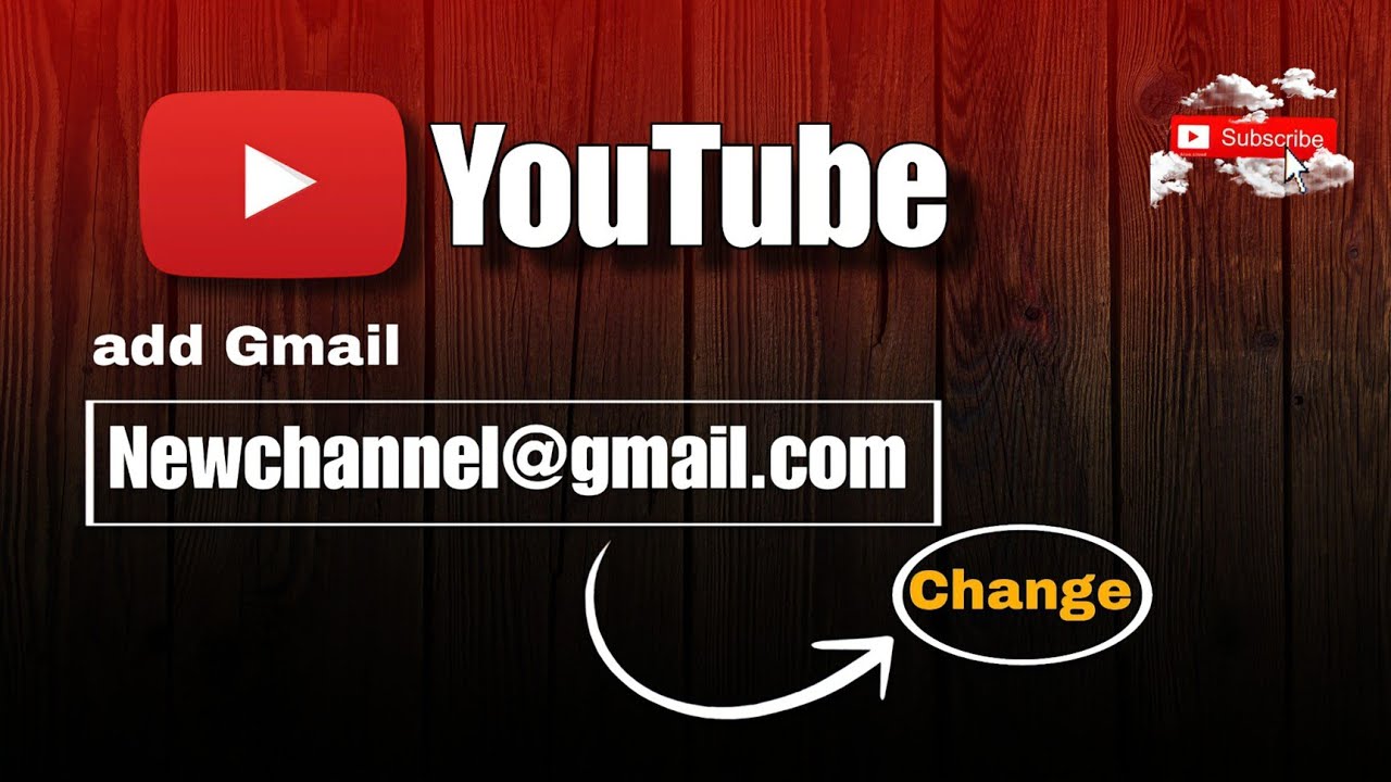 Dore uko wahindura email ukoresha kuri YouTube channel yawe.