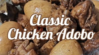 CLASSIC CHICKEN ADOBO RECIPE! | COOKING