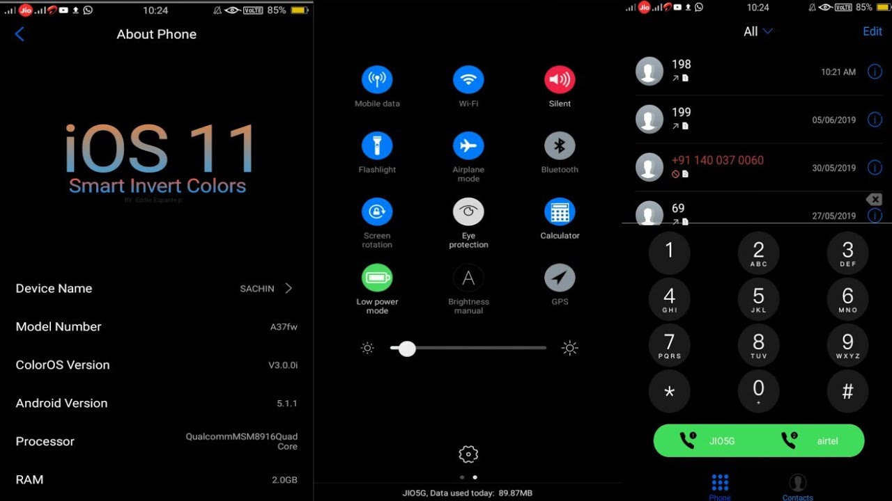 Oppo new theme ios 13 oppo new theme 2019 oppo theme by sp creation