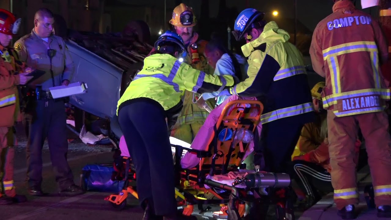 Hit and Run Leaves Two Injured and SUV on its Roof / Compton 1.4.20 ...