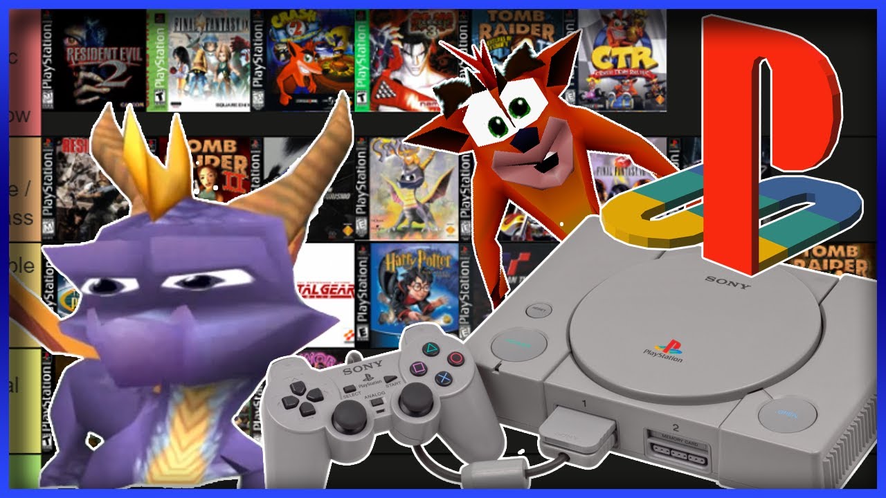 Tier List Top 25 Best Selling PSX Games