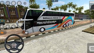 double  decker bus mod for bus simulator indonesia | Offroad | Bus simulator indonesia | #bussid screenshot 5