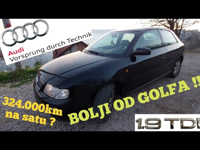 2001 Audi A3 (8L, facelift 2000) 1.9 TDI (130 Hp) Pov Test Drive 