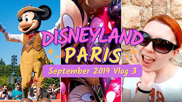 Disneyland Paris Vlog 2019 🇫🇷 Heritage Expo ✨, Halloween Merch 🎃 and Summer time! ☀️ September 2019