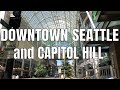Downtown Seattle, Washington to Capitol Hill | Pine St, Pike St, Broadway | Virtual Walking Tour 4k