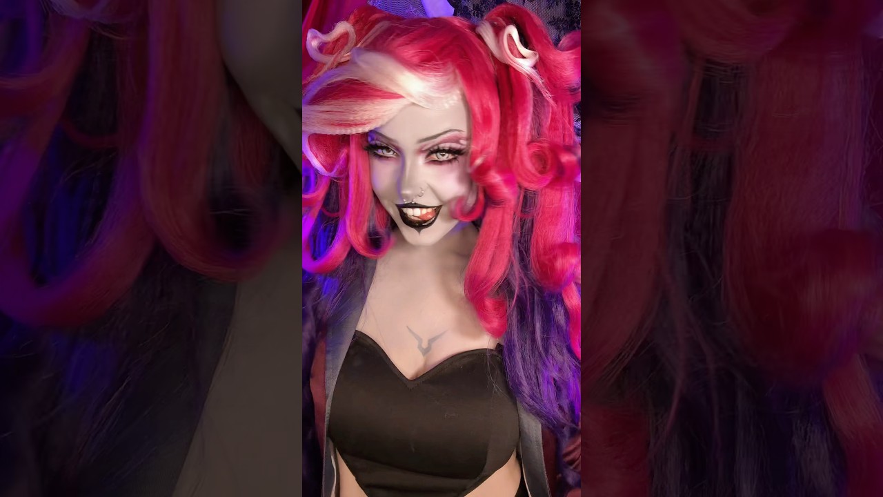 SNIP SNIP SNIP #cosplay #hazbinhotel #makeup #hazbinhotelcosplay #velvette #cartoon