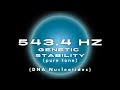 543.4 Hz & Thymine – The Frequency of DNA Stability and Cellular Protection