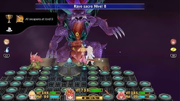 Secret of Mana / All weapon at level 9