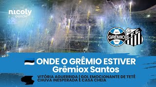 🇪🇪 ONDE O GRÊMIO ESTIVER #19 | VITÓRIA AGUERRIDA | GOL EMOCIONANTE DE TETÊ | CHUVA E CASA LOTADA
