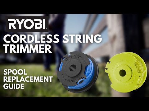 How To: RYOBI Cordless String Trimmer Spool Replacement