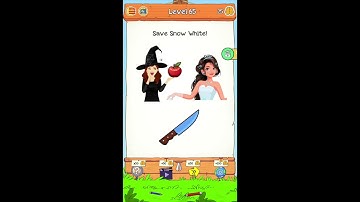 Braindom 2 Level 65 Save Snow White Answers and Solutions