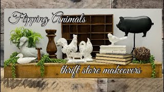 Flipping Birds || Thrift Haul Makeovers || Textured Paint || Flipping and DIY for Profit