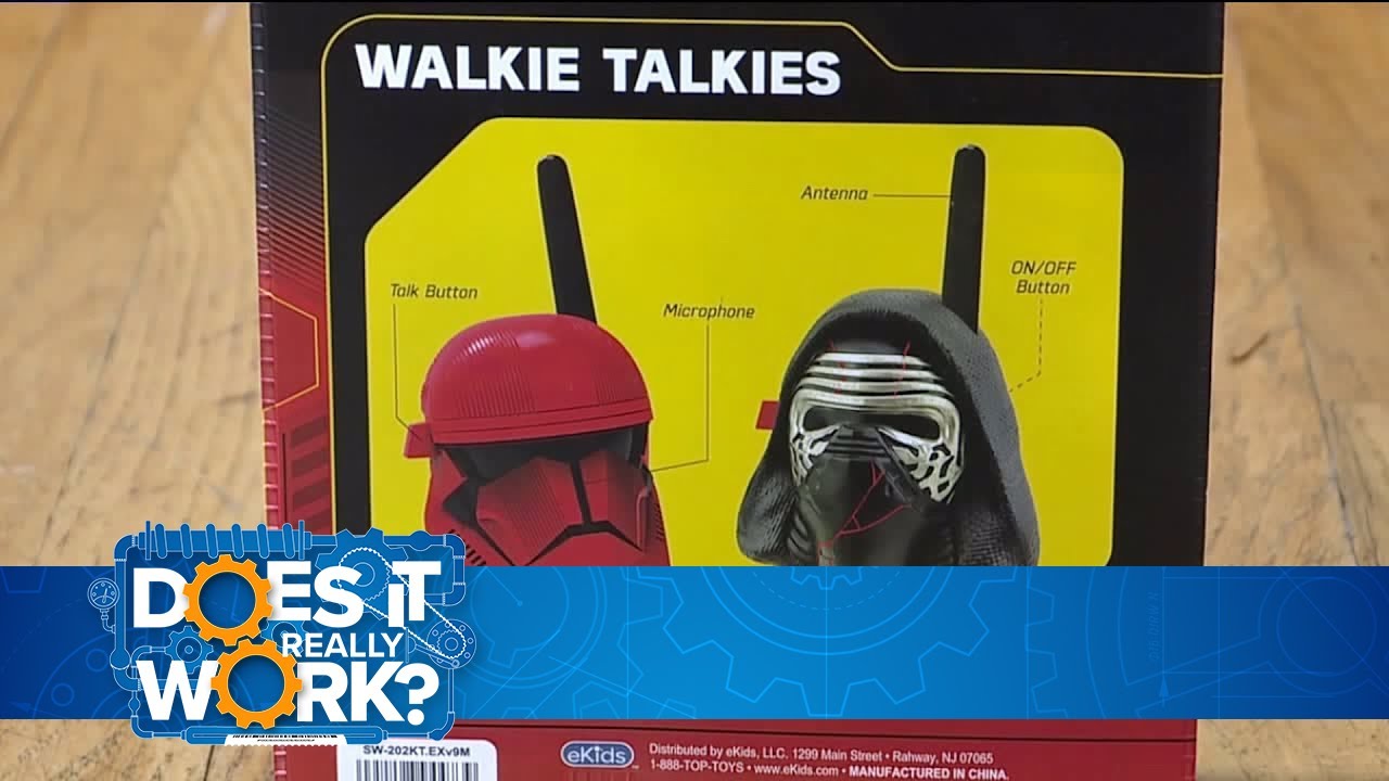 perfekte Weihnachtsgeschenk Neu !! Star-Wars Walkie Talkie 