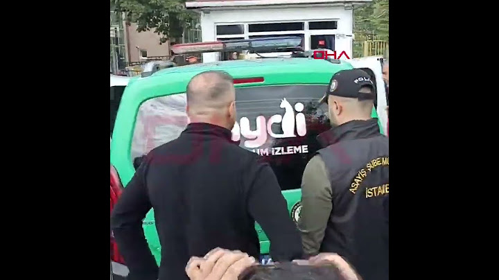 #Ümraniye'de polisi şehit eden saldırgan adliyeye sevk edildi