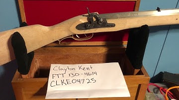 Test fire of my muzzleloader