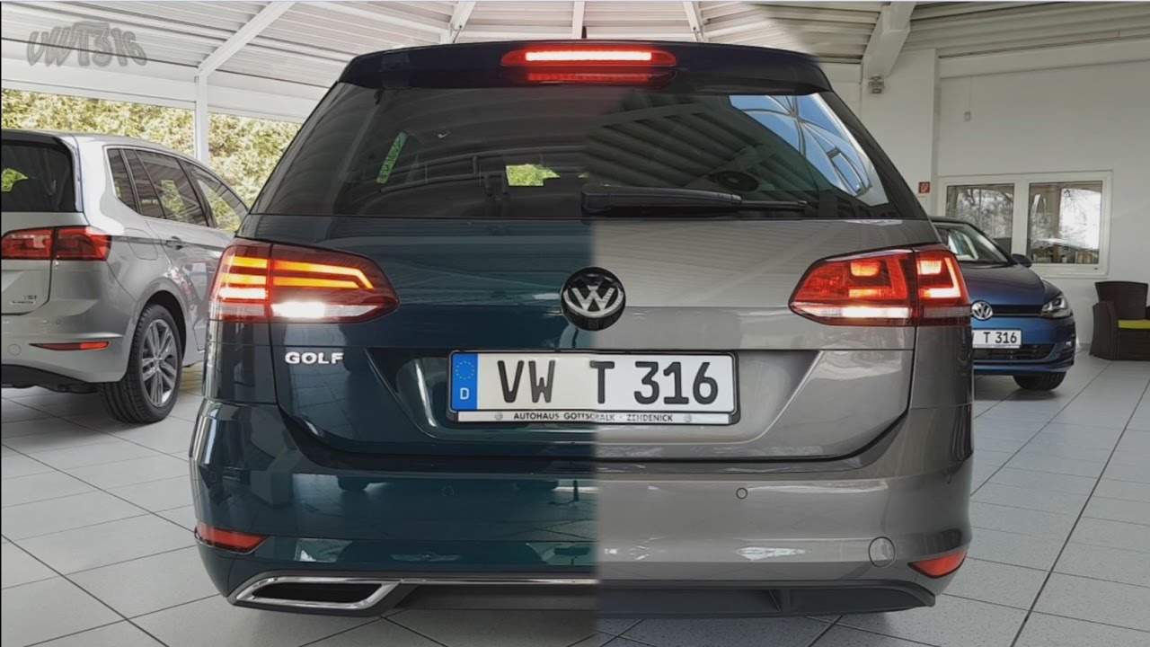 VW Golf 7 Facelift LED Rückleuchten dynamischer Blinker