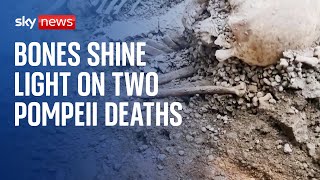 Italy: Skeletons of Pompeii victims crushed to death by earthquake found