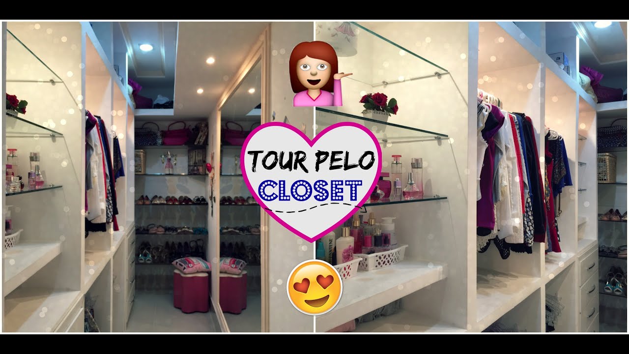 tour pelo meu closet