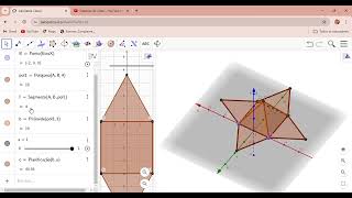 Prisma de base quadrada  construção e planificação