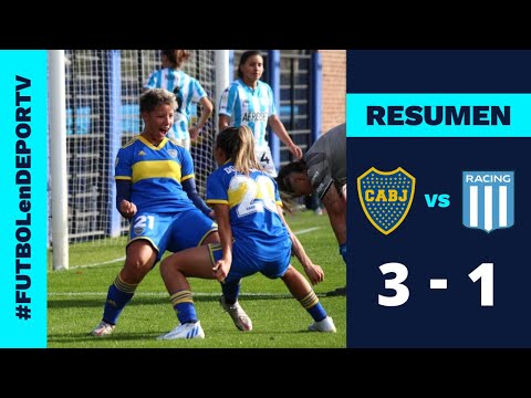 Boca 3-1 Racing | GOLES | Fecha 17 | Primera División | Campeonato Femenino YPF