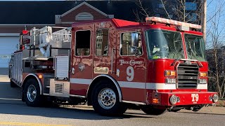 *TONES & Q!* Nashville Fire Department Tiller Truck 9 Responding from Quarters by FireAlley 1,526 views 3 months ago 43 seconds