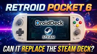 Retroid Pocket 6 كنسخة مصغرة من Steam Deck! تطبيق Droid Deck للأندرويد screenshot 4