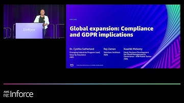 AWS re:Inforce 2022 - Global expansion: Compliance and GDPR implications (GRC305)