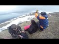 Эвакуация туристов со склона горы Большой Тхач